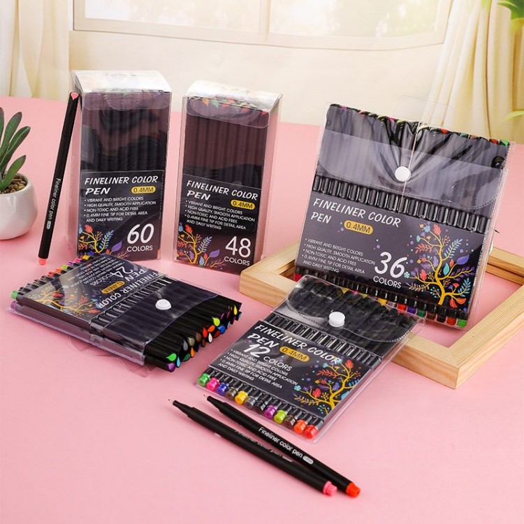 Bộ bút gel vẽ phác thảo màu nước 0,4mm Bộ bút gel vẽ phác thảo màu nước 0,4mm